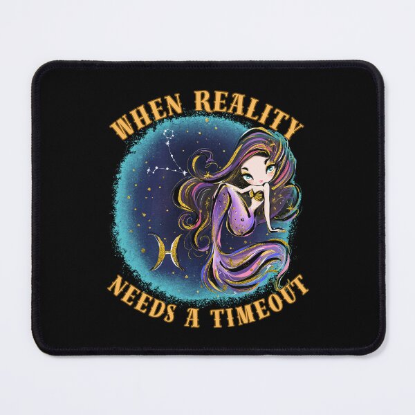 Item preview, When Reality Needs A Timeout. pisces fish designed and sold by ZodiacWonders.