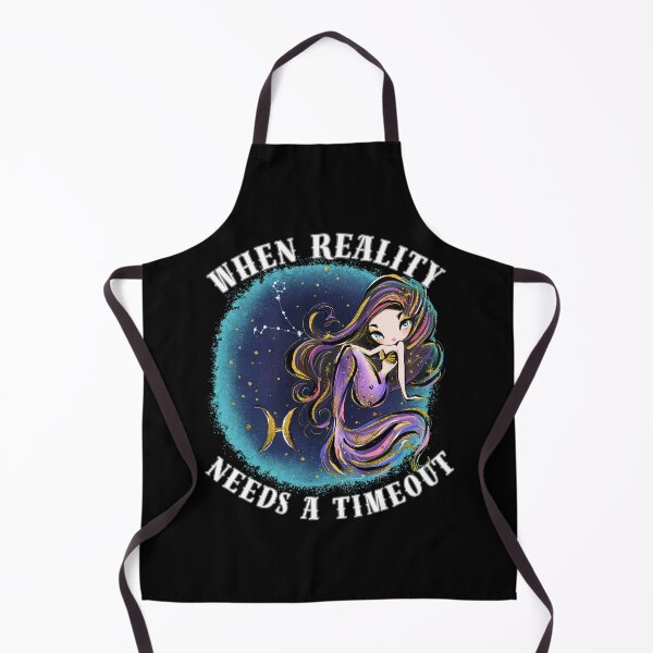 Item preview, When Reality Needs A Timeout. pisces symbol designed and sold by ZodiacWonders.