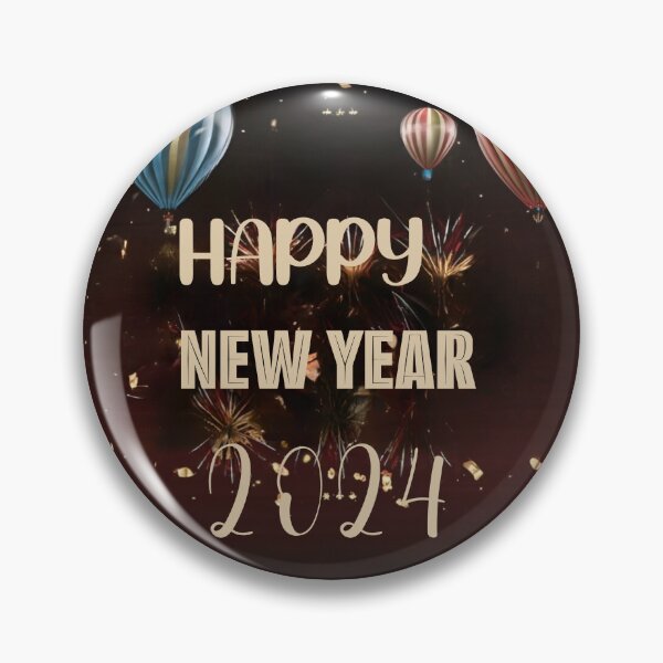 Item preview, happy new year 2024! designed and sold by CrissBOOM.