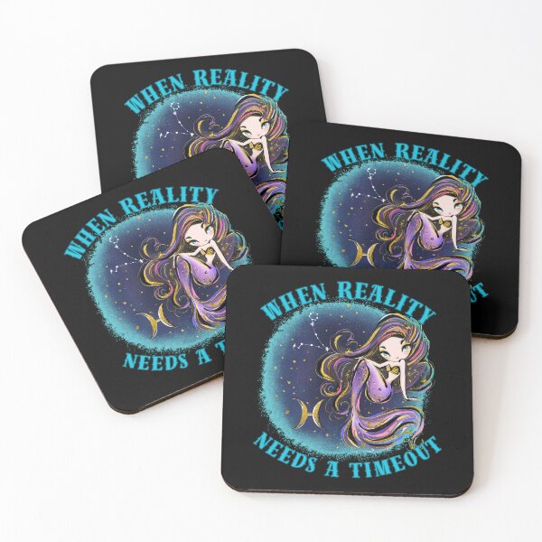 Item preview, When Reality Needs A Timeout. pisces quote designed and sold by ZodiacWonders.