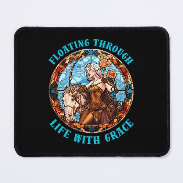 Item preview, Floating Through Life With Grace. pisces sign designed and sold by ZodiacWonders.