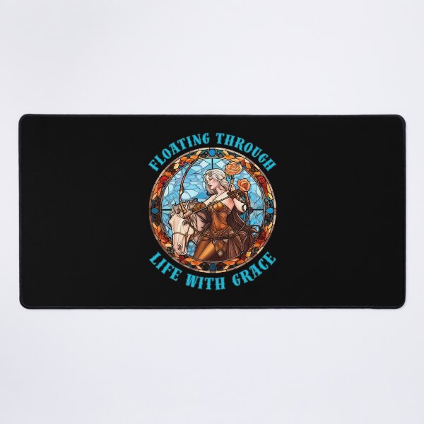 Item preview, Floating Through Life With Grace. pisces sign designed and sold by ZodiacWonders.