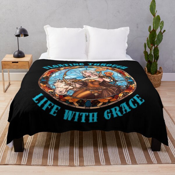 Item preview, Floating Through Life With Grace. pisces sign designed and sold by ZodiacWonders.