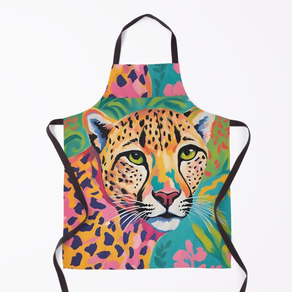 Item preview, Portrait of a preppy cheetah designed and sold by SophieClimaArt.