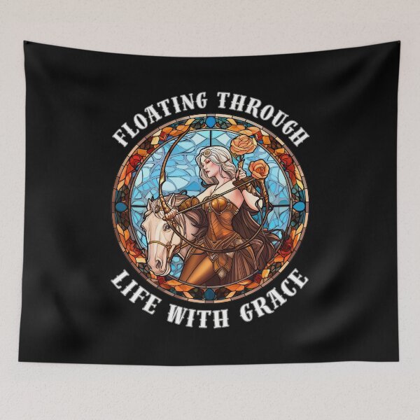 Item preview, Floating Through Life With Grace designed and sold by ZodiacWonders.