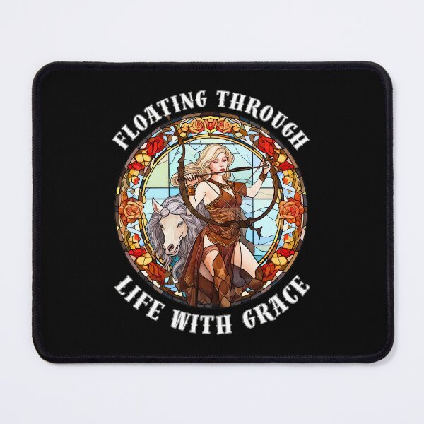 Item preview, Floating Through Life With Grace. pisces symbol designed and sold by ZodiacWonders.