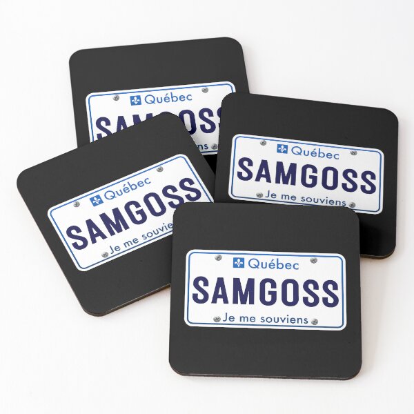 Item preview, SAMGOSS Quebec Funny Car License Plate Je Me Souviens designed and sold by Quebec-Shop.