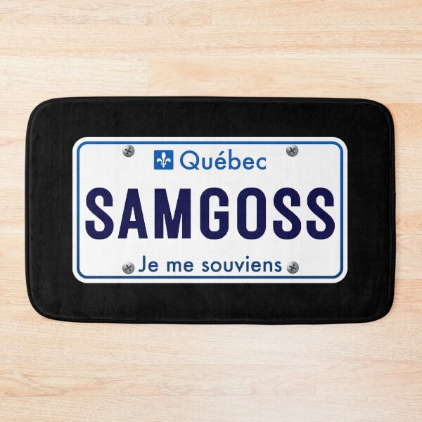 Item preview, SAMGOSS Quebec Funny Car License Plate Je Me Souviens designed and sold by Quebec-Shop.