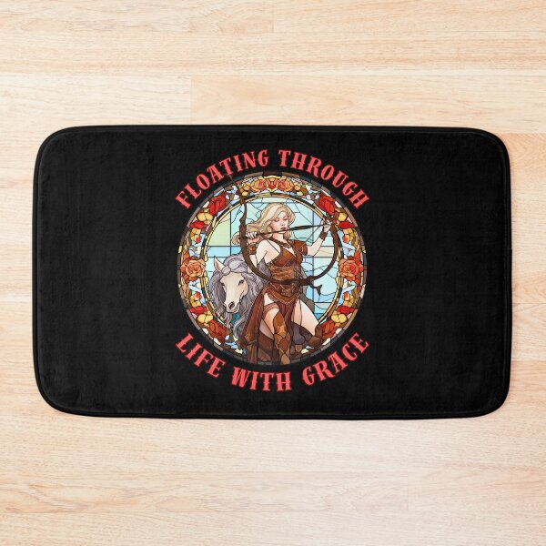 Item preview, Floating Through Life With Grace. pisces funny designed and sold by ZodiacWonders.