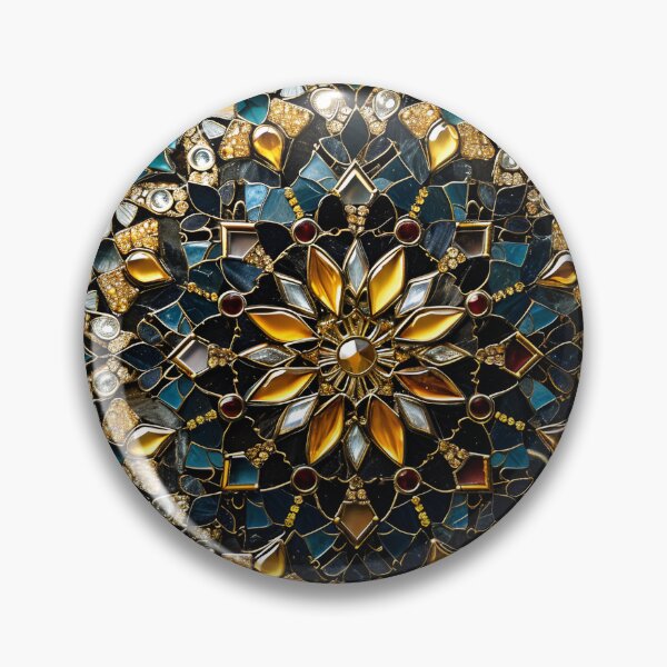 Item preview, "Aurelian Lattice & Azure Lore" designed and sold by APARTAI EU.