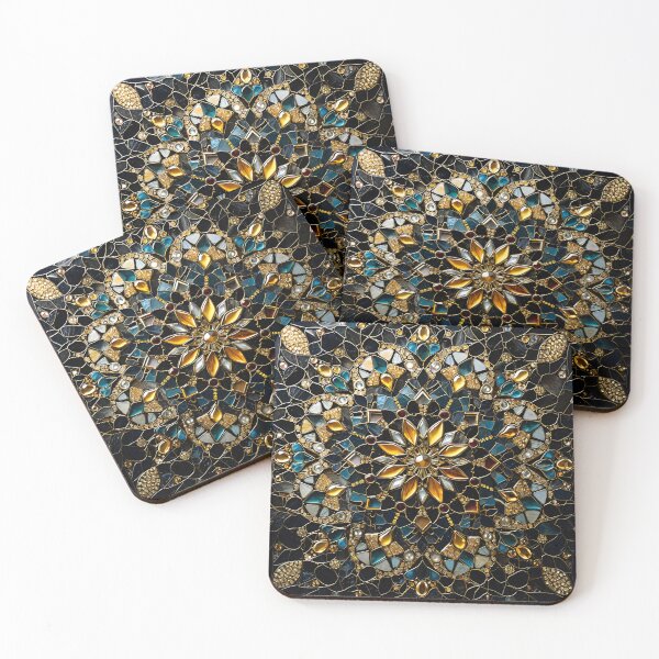Item preview, "Aurelian Lattice & Azure Lore" designed and sold by APARTAI EU.