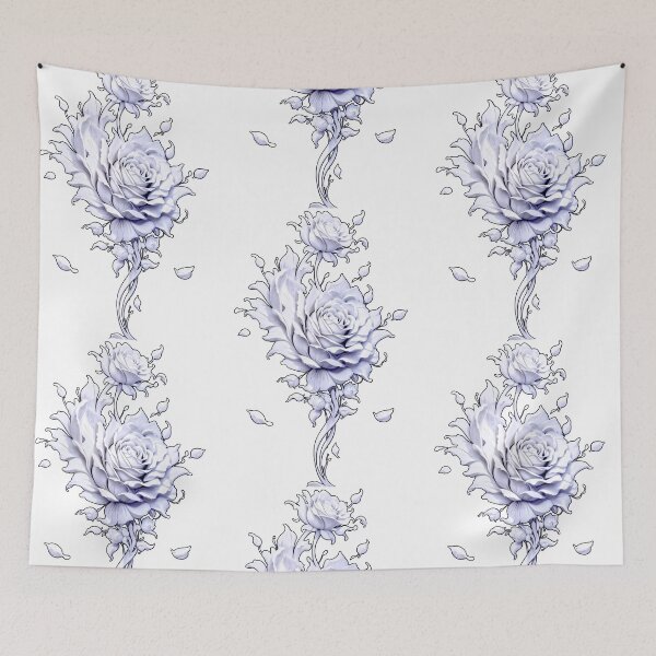 Item preview, Beautiful White Rose Flowers #BF06 designed and sold by Oyannami.