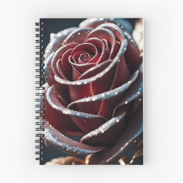 Item preview, Frosty metal rose designed and sold by LilithsDesires.