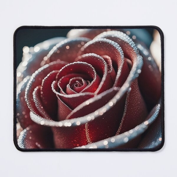 Item preview, Frosty metal rose designed and sold by LilithsDesires.
