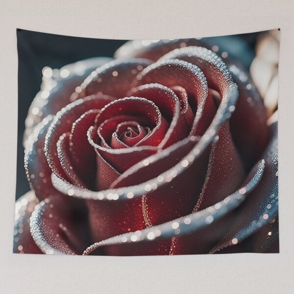 Item preview, Frosty metal rose designed and sold by LilithsDesires.