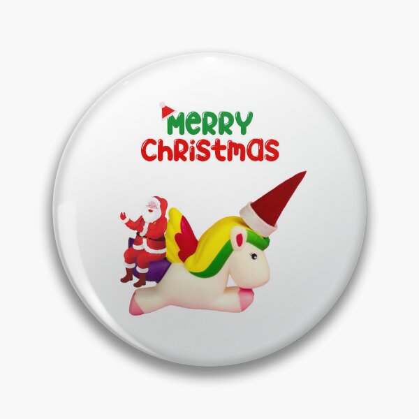 Item preview, Cute Unicorn Head, Rainbow Unicorn Art Feat. Santa Claus For Unicorn Fans designed and sold by haRexia.