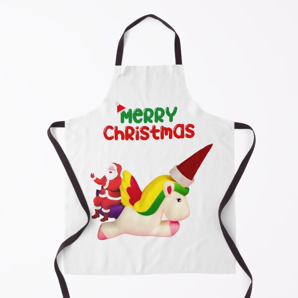 Item preview, Cute Unicorn Head, Rainbow Unicorn Art Feat. Santa Claus For Unicorn Fans designed and sold by haRexia.