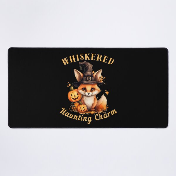 Item preview, Whiskered Haunting Charm. fox lover designed and sold by FoxVibes.