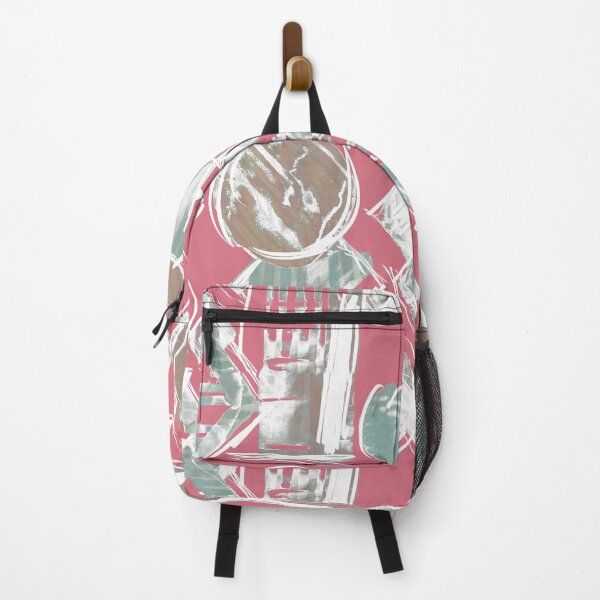 Item preview, Geometric watercolor pink designed and sold by Alessandro Remo Mazzoni Remotextiles.