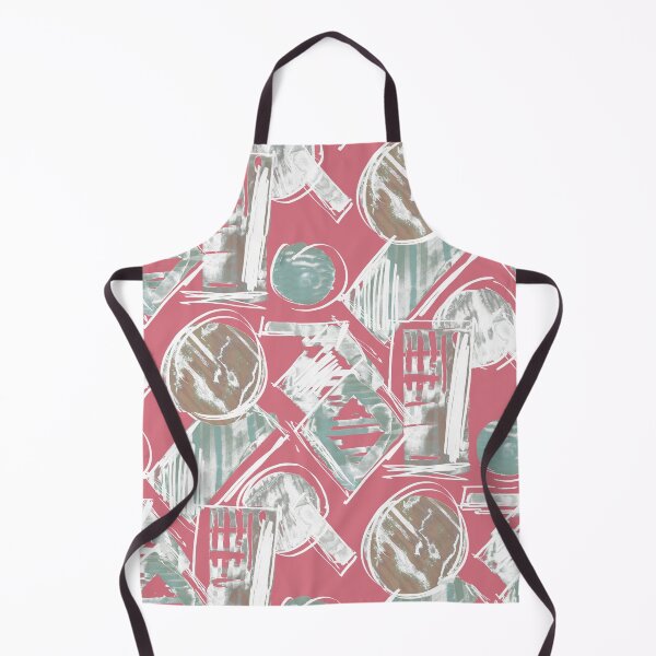 Item preview, Geometric watercolor pink designed and sold by Alessandro Remo Mazzoni Remotextiles.