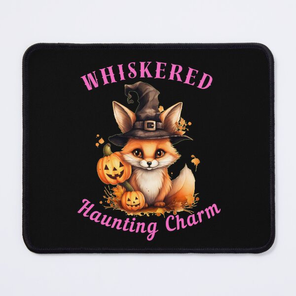 Item preview, Whiskered Haunting Charm. cool fox designed and sold by FoxVibes.
