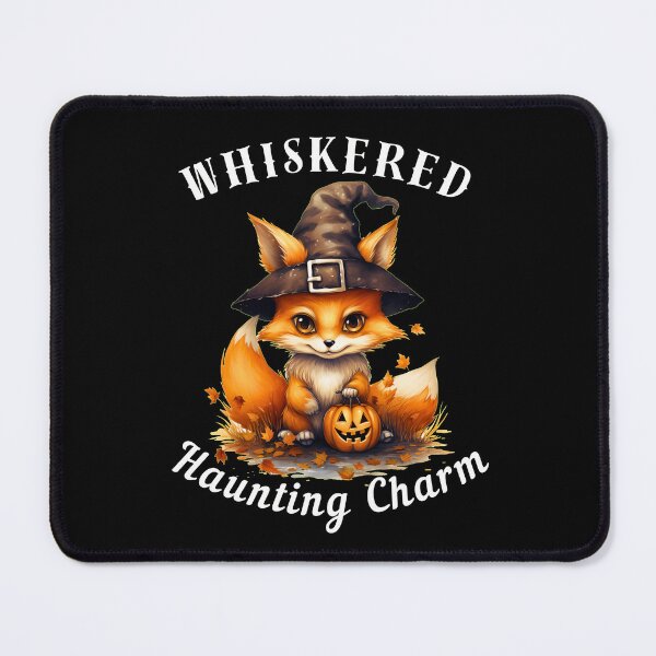 Item preview, Whiskered Haunting Charm. fox quote designed and sold by FoxVibes.