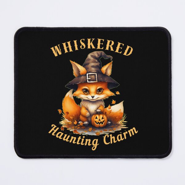 Item preview, Whiskered Haunting Charm. fox saying designed and sold by FoxVibes.