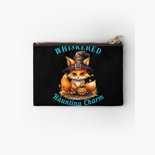 Item preview, Whiskered Haunting Charm. vintage fox designed and sold by FoxVibes.