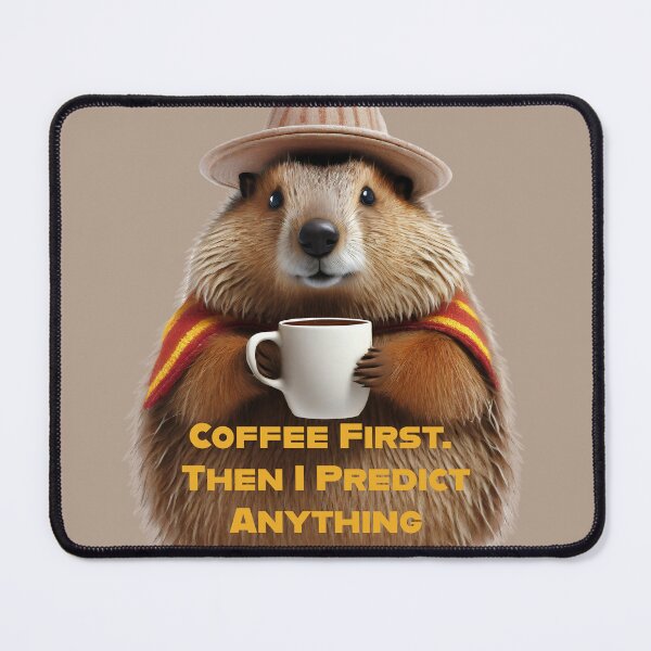 Item preview, Groundhog Day happy funny day for coffee lovers designed and sold by La Loca.