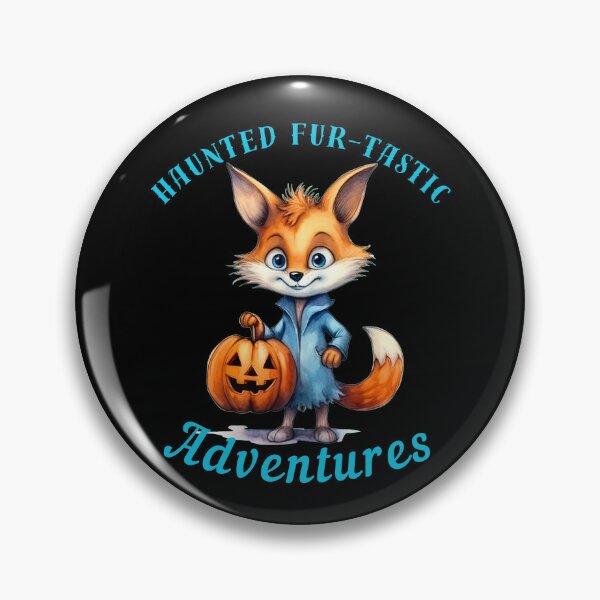 Item preview, Haunted Fur-Tastic Adventures. fox face designed and sold by FoxVibes.