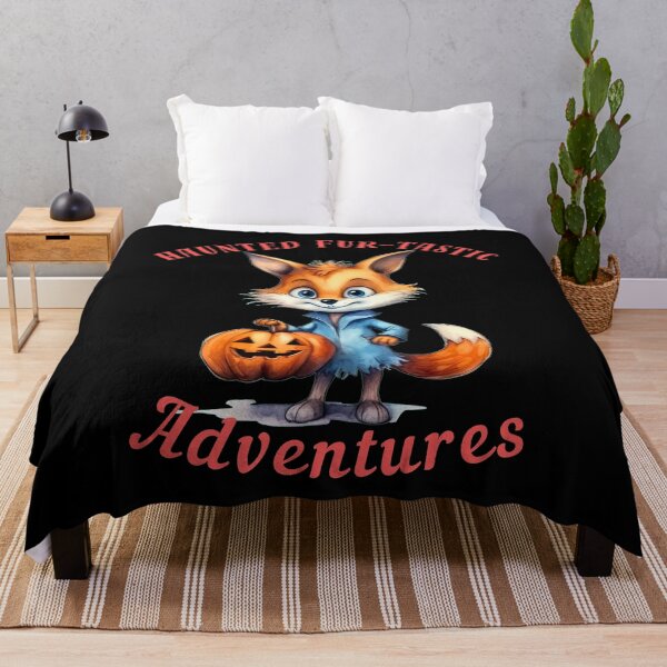 Aperçu de l'œuvre Aventures hantées Fur-Tastic. tête de renard créée et vendue par FoxVibes.