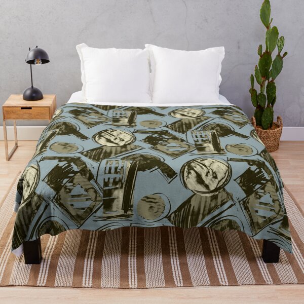 Item preview, Geometric watercolor gray designed and sold by Alessandro Remo Mazzoni Remotextiles.