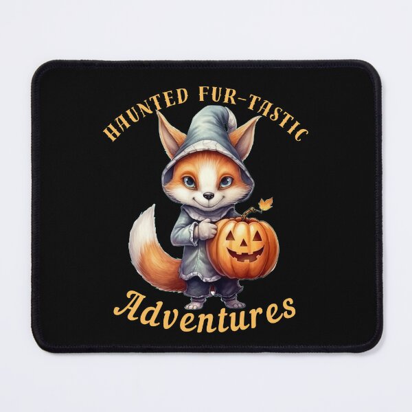Item preview, Haunted Fur-Tastic Adventures. fox saying designed and sold by FoxVibes.