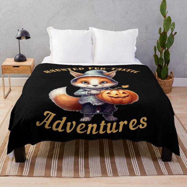 Item preview, Haunted Fur-Tastic Adventures. fox saying designed and sold by FoxVibes.
