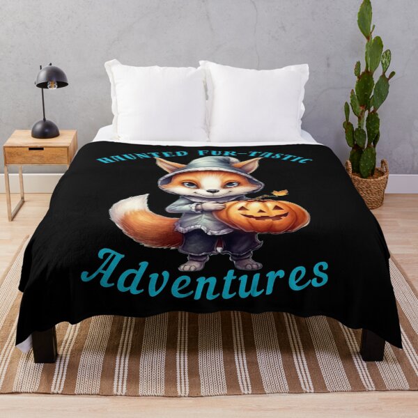 Item preview, Haunted Fur-Tastic Adventures. vintage fox designed and sold by FoxVibes.
