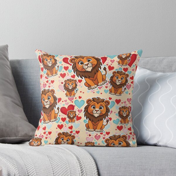 Item preview, Lion and Hearts designed and sold by karsivenco.