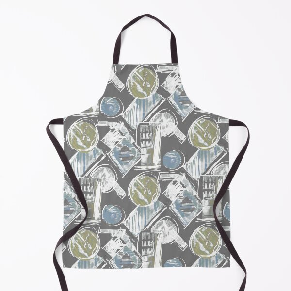 Item preview, Copy of Geometric watercolor gray blue light designed and sold by Alessandro Remo Mazzoni Remotextiles.