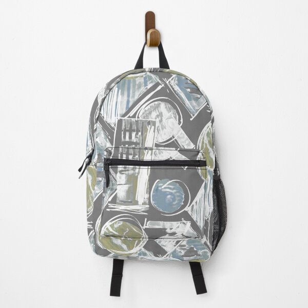 Item preview, Copy of Geometric watercolor gray blue light designed and sold by Alessandro Remo Mazzoni Remotextiles.
