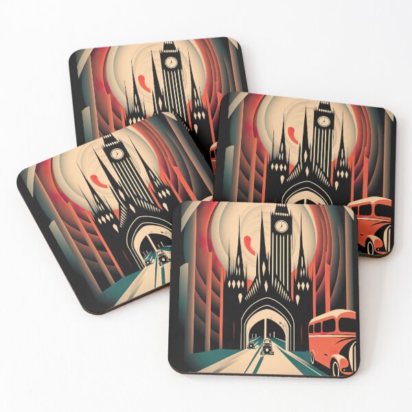Item preview, London City Abstract Art: Capturing Urban Essence designed and sold by iQuorra.
