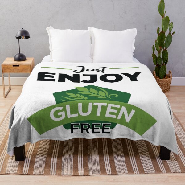 Item preview, Just enjoy "Gluten-free" t shirt design Bright mode designed and sold by MyGluteesFree77.