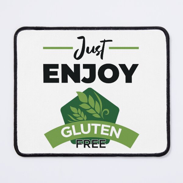 Item preview, Just enjoy "Gluten-free" t shirt design Bright mode designed and sold by MyGluteesFree77.