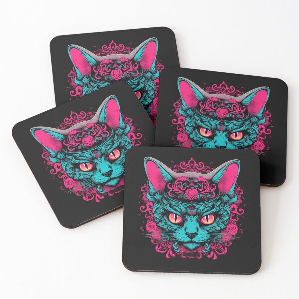 Item preview, American Traditional Mystery Cat designed and sold by Goku Creations.