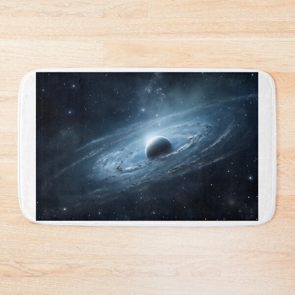 Item preview, Cloud Ringed Planet Deep Space Art designed and sold by PeteRascal.