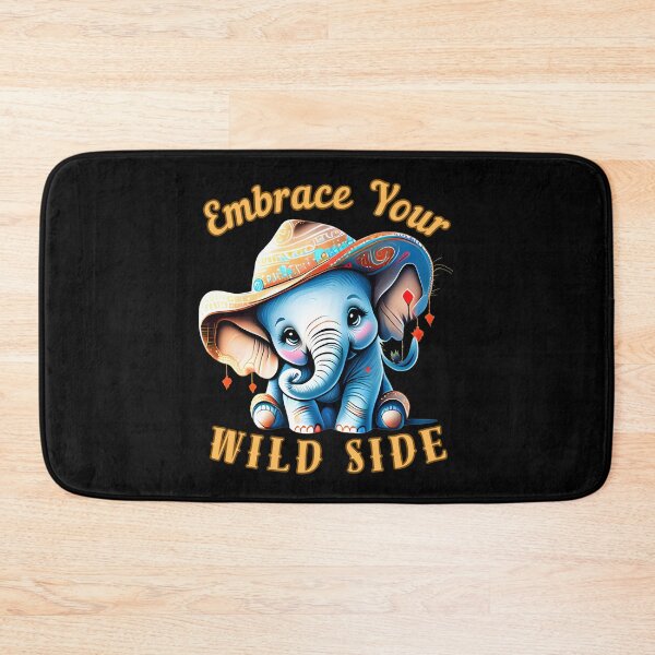 Item preview, Embrace Your Wild Side. elephant lover designed and sold by ElephantVibes.