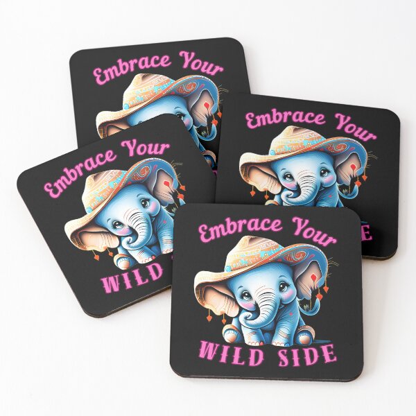 Item preview, Embrace Your Wild Side. elephant head designed and sold by ElephantVibes.