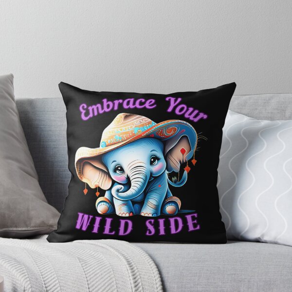 Item preview, Embrace Your Wild Side. elephant face designed and sold by ElephantVibes.