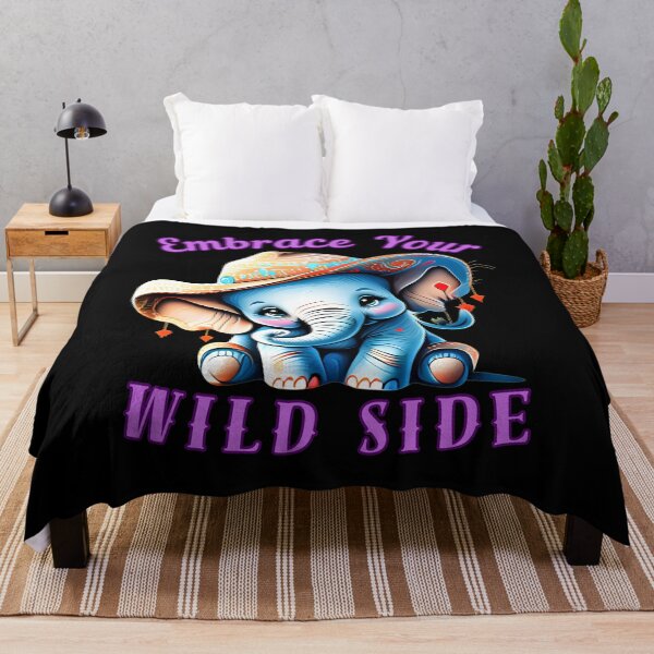 Item preview, Embrace Your Wild Side. elephant face designed and sold by ElephantVibes.