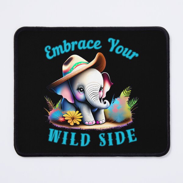 Item preview, Embrace Your Wild Side. adorable elephant designed and sold by ElephantVibes.