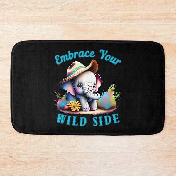 Item preview, Embrace Your Wild Side. adorable elephant designed and sold by ElephantVibes.