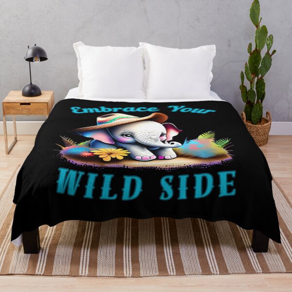 Item preview, Embrace Your Wild Side. adorable elephant designed and sold by ElephantVibes.